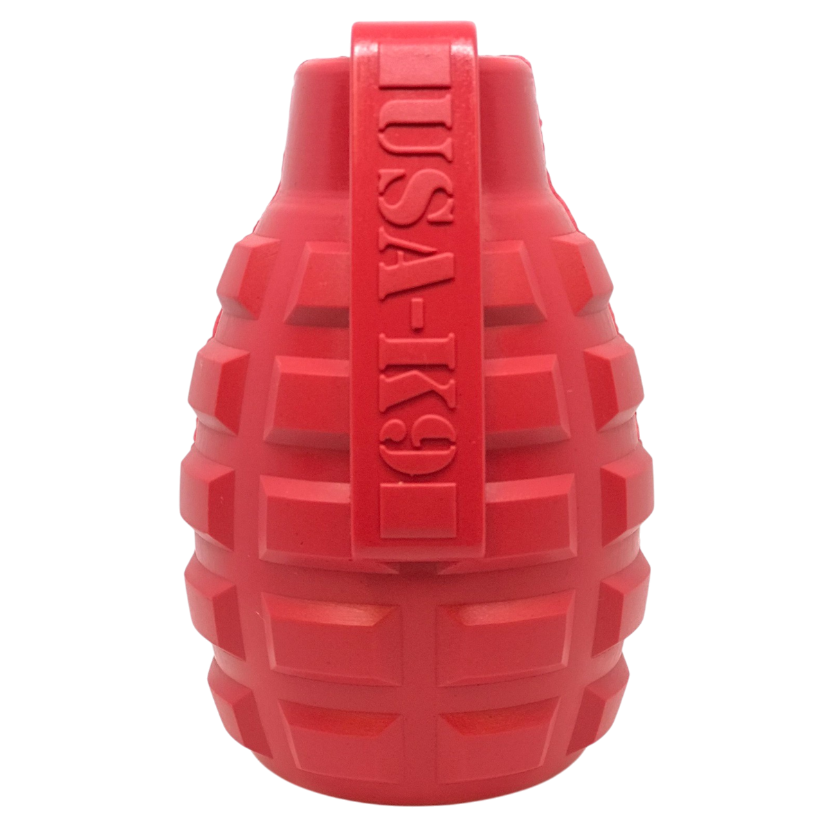 💣 USA-K9 Grenade Rubber Dog Toy – K9 Reward Toy 🔴🔵 – Ruff-Cut Shop